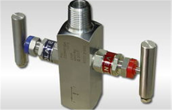 Stainless steel 2 way valve manifolds high pressure for industry