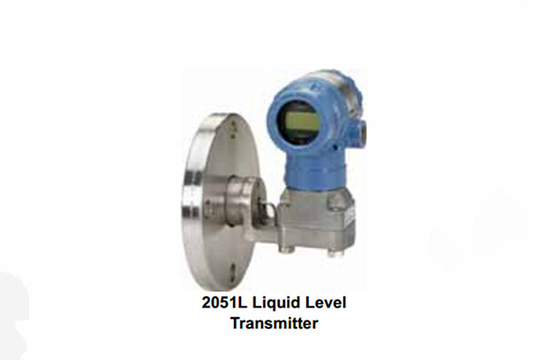 transmissor preciso de pouco peso do nível de 2051L Rosemount da flange montado